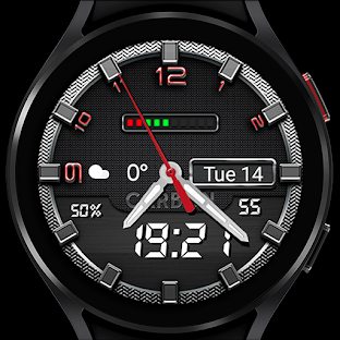 CARBON Color Hibrid Watchface